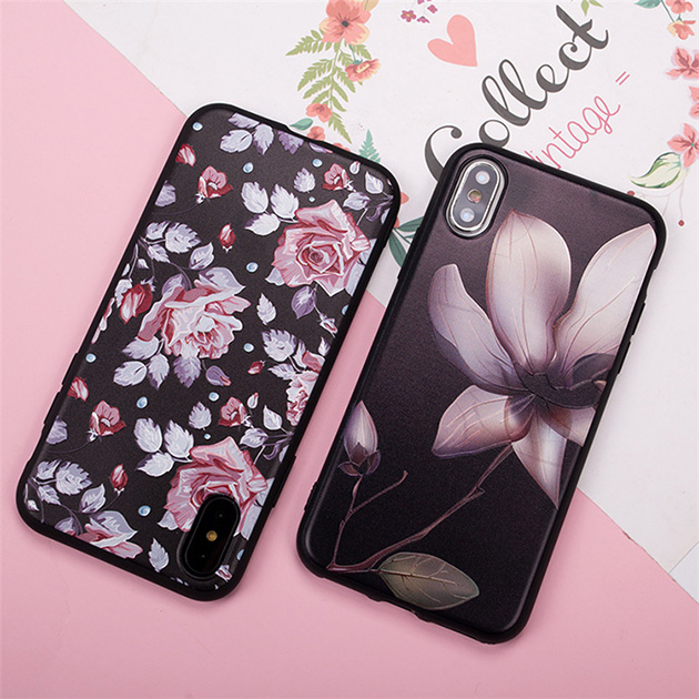 เคสลายดอกไม้ iPhone , Samsung